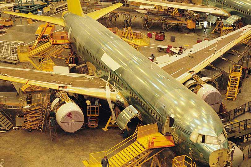 航空航天領域，測飛機材料疲勞、損傷、裂紋